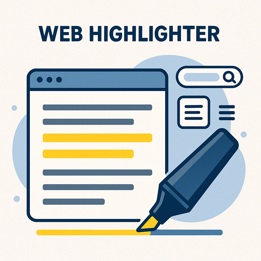 Web Highlighter interface preview